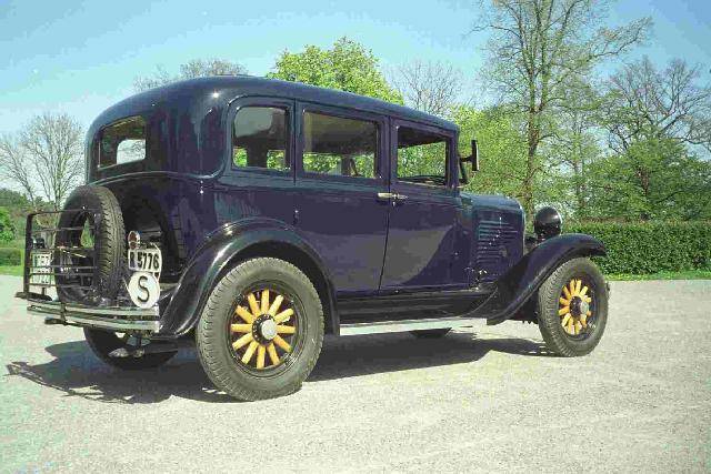 1931 Willys Sedan Model 97 - Sweden