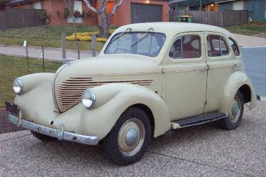 1938 Willys Model 38 Sedan (Holden Bodied) - Australia