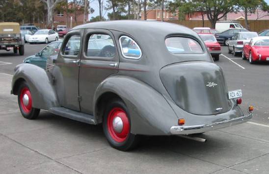 1937 Willys Model 37 Sedan (T.J. Richards Bodied)- Australia