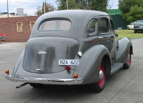 1937 Willys Model 37 Sedan (T.J. Richards Bodied)- Australia