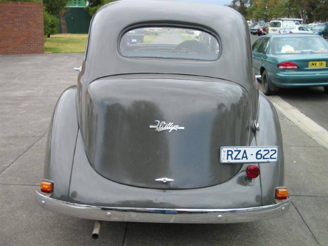 1937 Willys Model 37 Sedan (T.J. Richards Bodied)- Australia