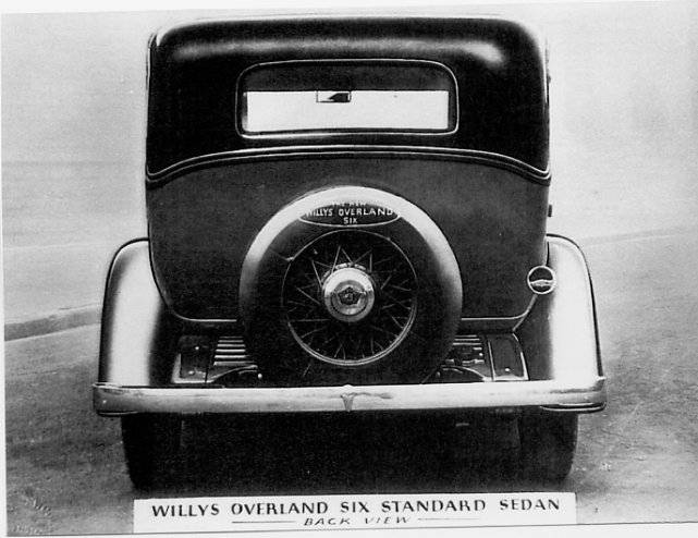 1932 Willys Sedan Model 6-90 (Holden Bodied) - Australia