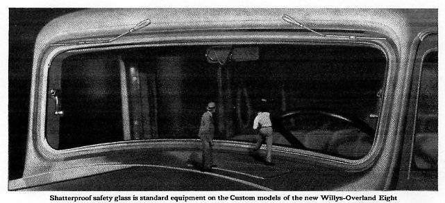 1933 Willys Sedan Model 8-88A Factory Drawing