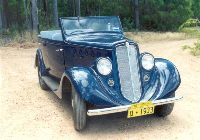 1936 Willys Model 77 Tourer (Holden Bodied) - Australia