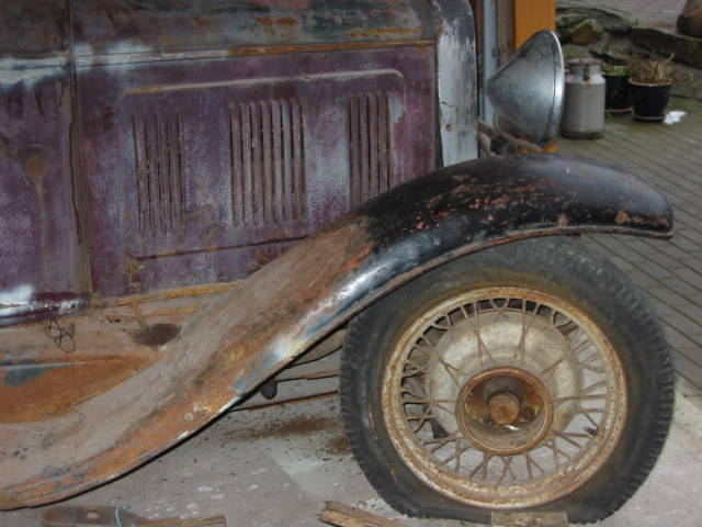 1930 Willys Deluxe Sedan Model 98B (Unrestored) - Norway