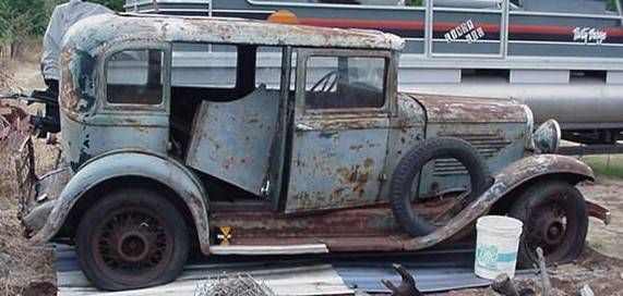 1932 Willys Model 6-90 Sedan (Unrestored) - America