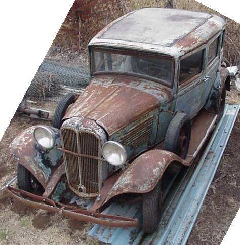 1932 Willys Model 6-90 Sedan (Unrestored) - America