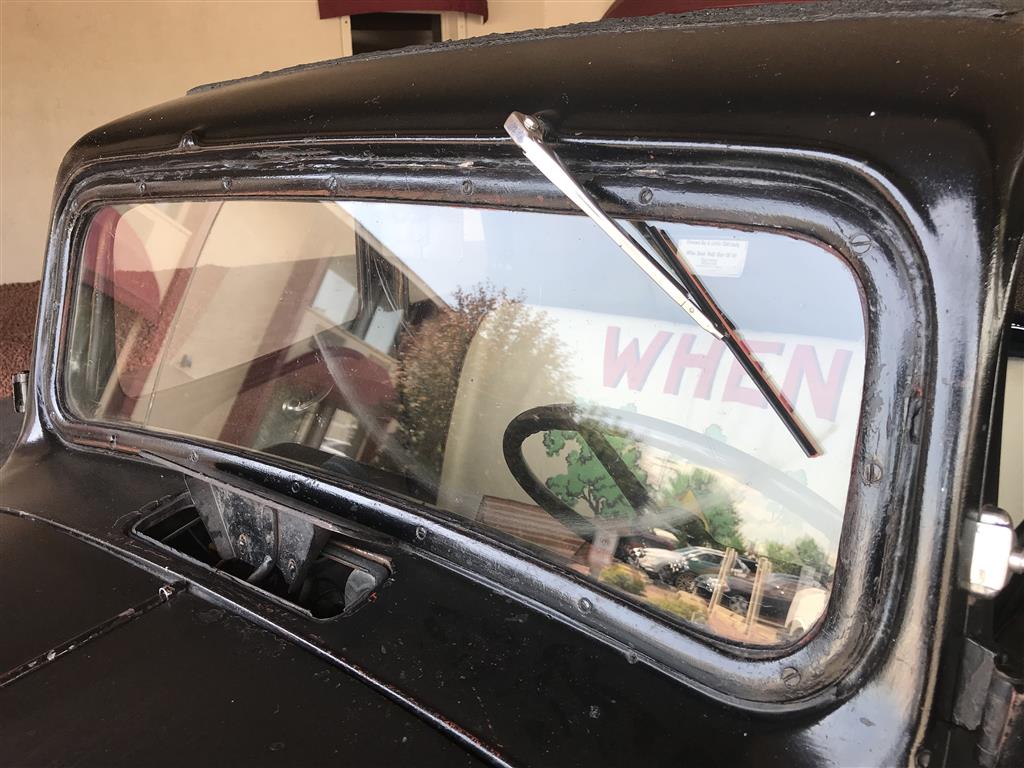 1936 Willys 5 Window Coupe - America Rear View