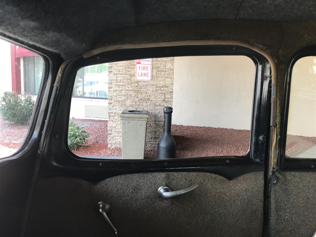 1936 Willys 5 Window Coupe - America Rear View