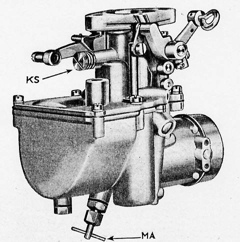 Willys C131, C157 Tillotson Carb