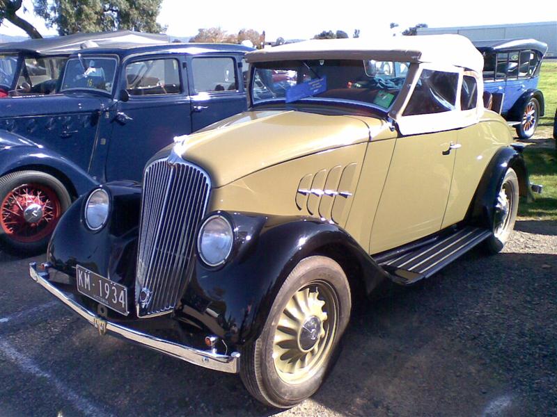 1933 Willys Roadster Model 77 (Holden Bodied) - Australia