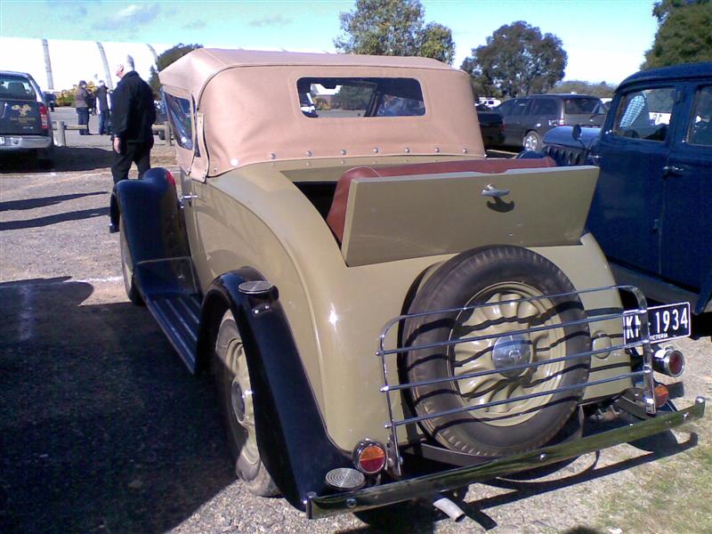 1933 Willys Roadster Model 77 (Holden Bodied) - Australia