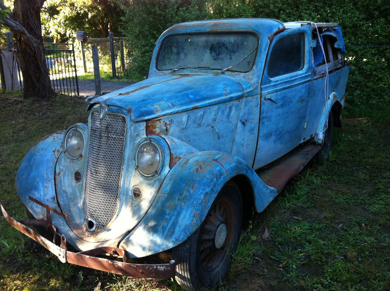 1936 Willys Panel Van Model 77 (Australian bodied)