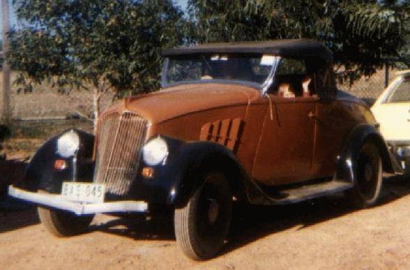 1933 Willys Roadster Model 77 (Holden Bodied) - Australia