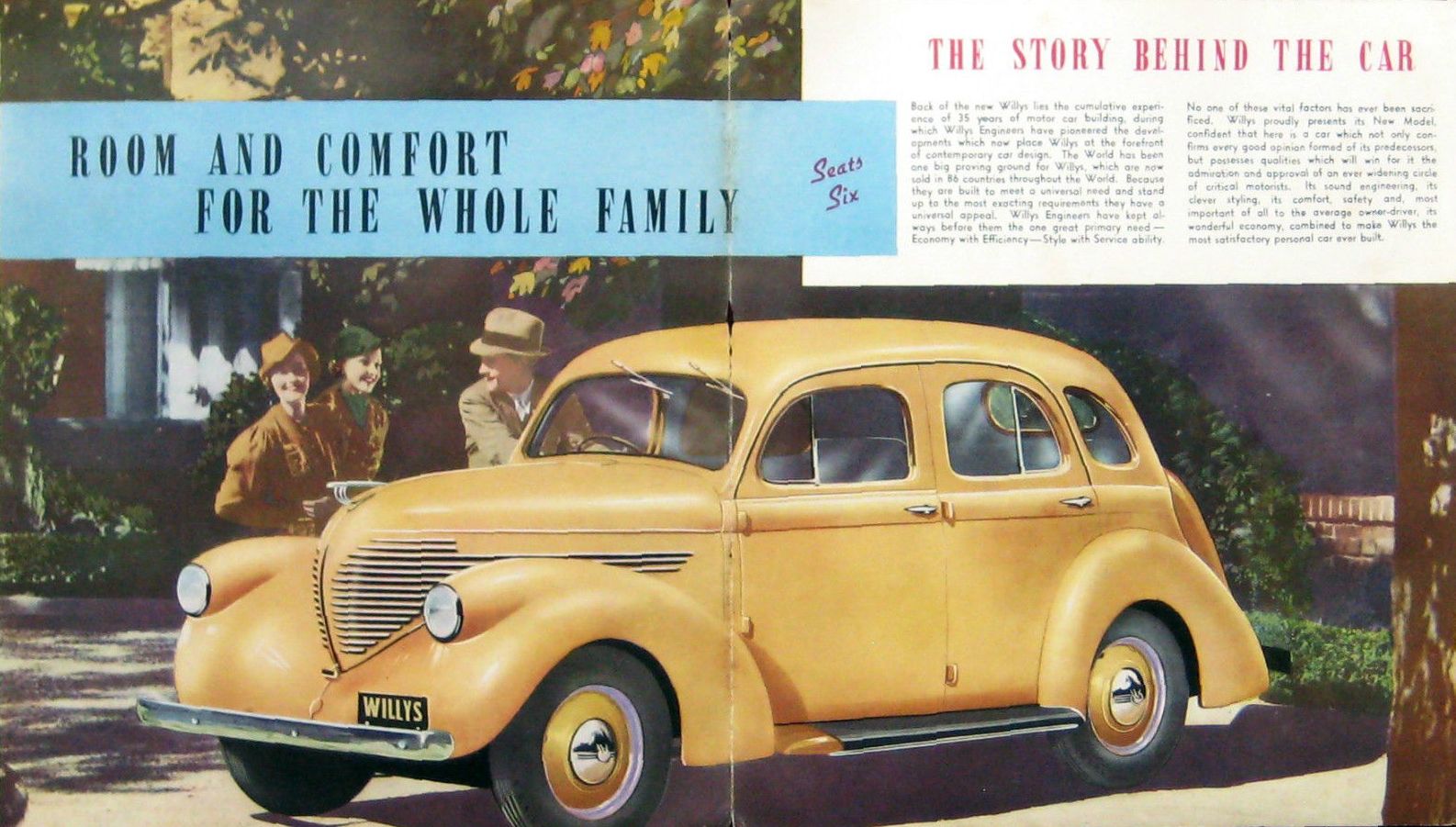 1938 Willys 38 Sales Brochure - Australia