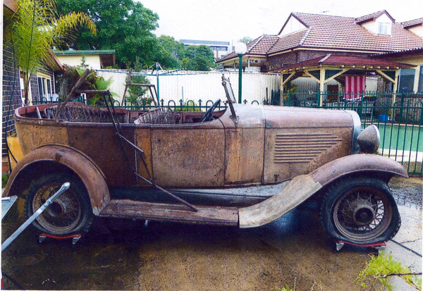 1932 Willys Overland Touring Model 6-90 (Holden Bodied) - Australia