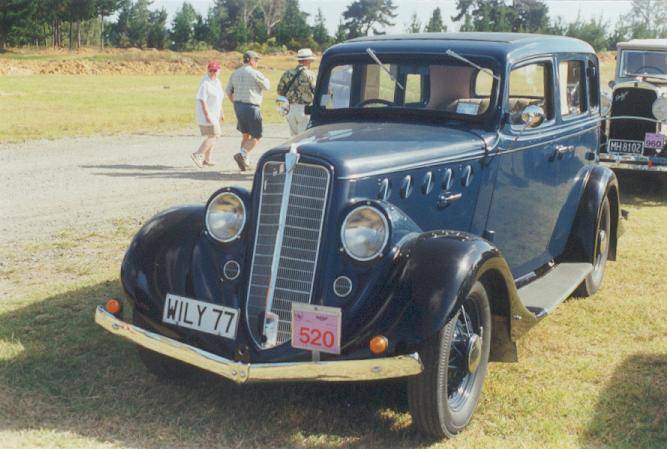 1936 Willys 77 Sedan - New Zealand