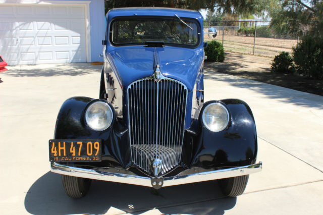 1933 Willys 4 Door Sedan Model 77 - America