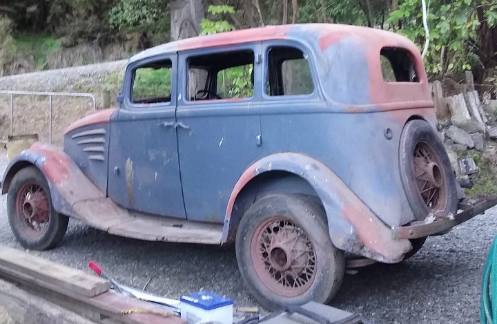 1934 Willys 77 Sedan - New Zealand