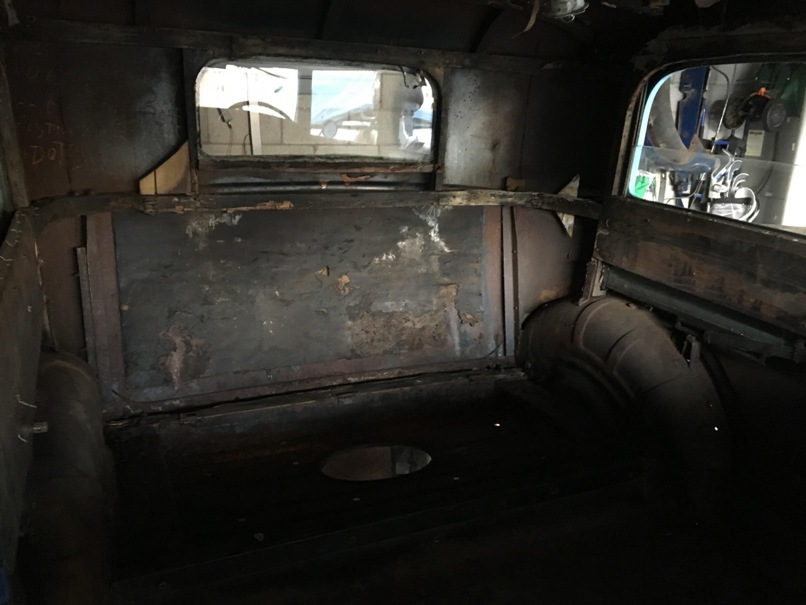 1932 Willys Model 6-90 2 Door Coach - Interior woodwork