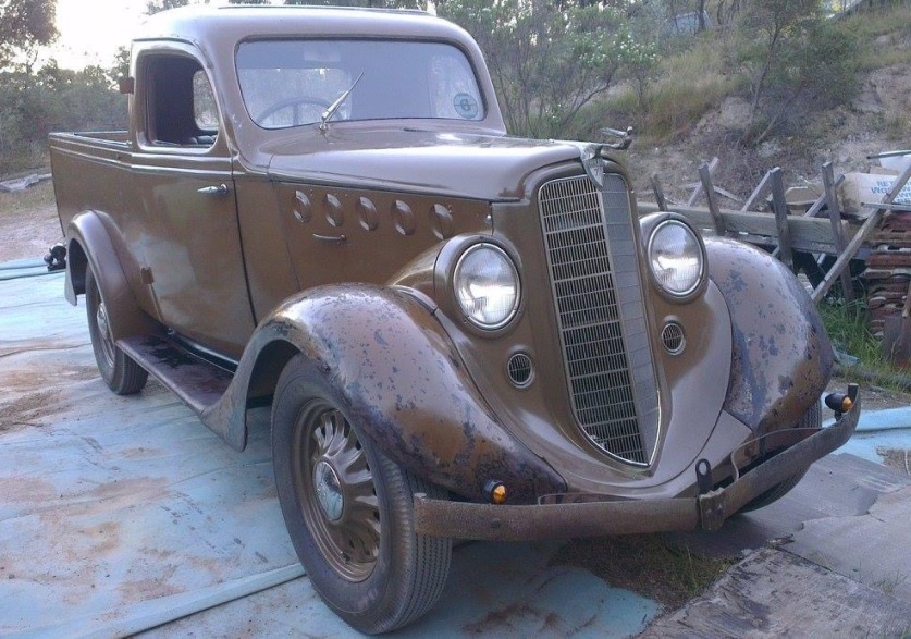 1936 Willys Coupe Utility Model 77 (Holden Bodied) - Australia