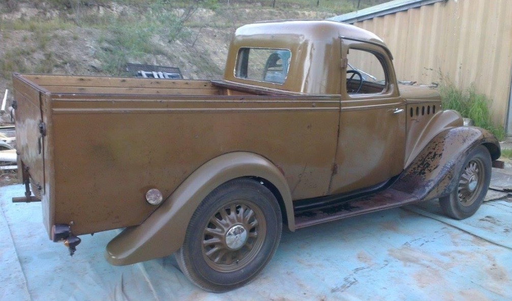 1936 Willys Coupe Utility Model 77 (Holden Bodied) - Australia