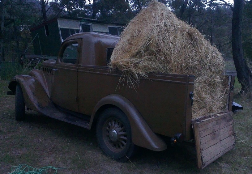 1936 Willys Coupe Utility Model 77 (Holden Bodied) - Australia