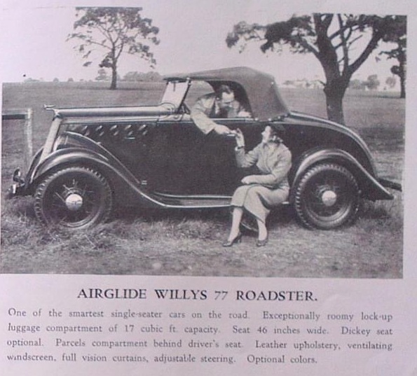 1935 Willys Sales Brochure - Australia