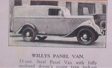 1935 Willys Sales Brochure - Australia