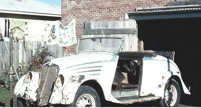 1934 Willys Roadster Model 77 (Holden Bodied) - Australia