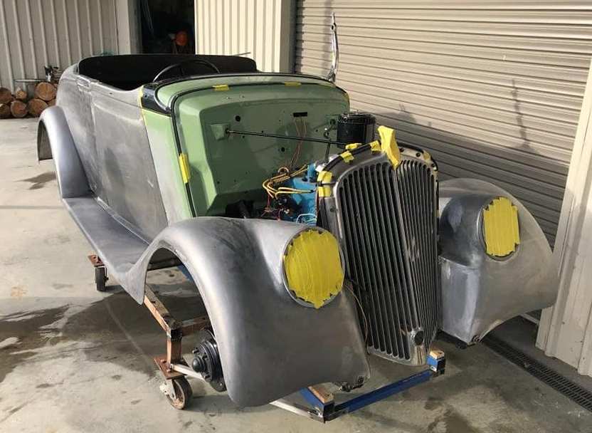 1934 Willys Roadster Model 77 (Holden Bodied) - Australia