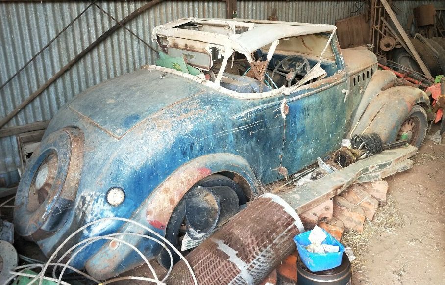 1936 Willys Roadster Model 77 (Holden Bodied) - Australia