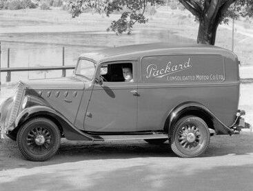 1935 Willys Model 77 Commercial Promotional Photo - USA