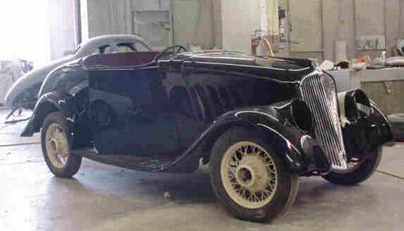 1933 Willys Business Roadster Model 77 - America (Under Restoration)