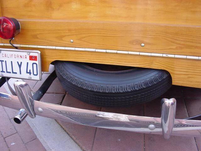 Spare Wheel Detail