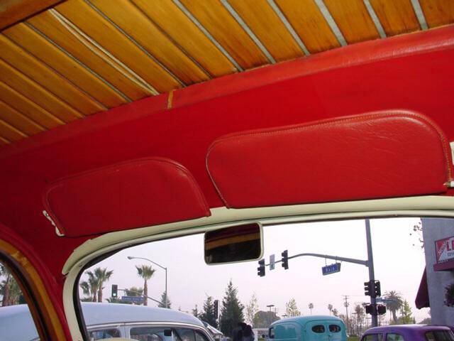 Windscreen to Roof Interior Detail