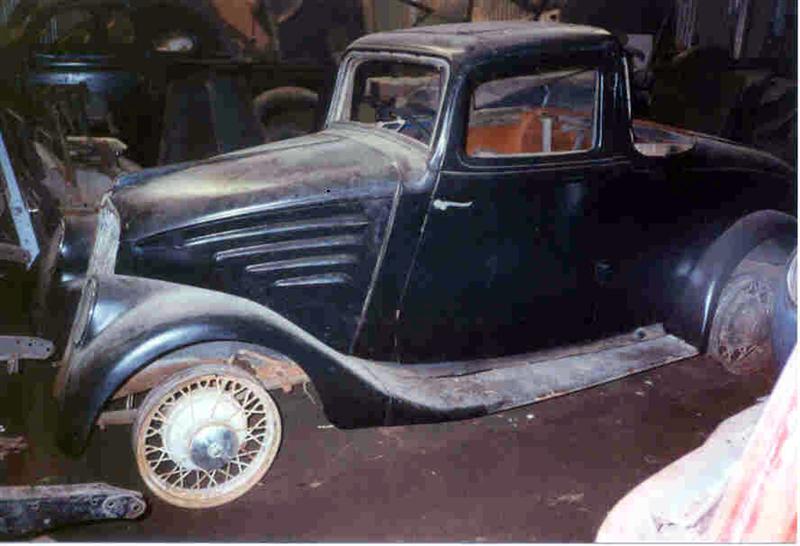 1934 Willys Sport Coupe Model 77 (Holden Bodied) - Australia