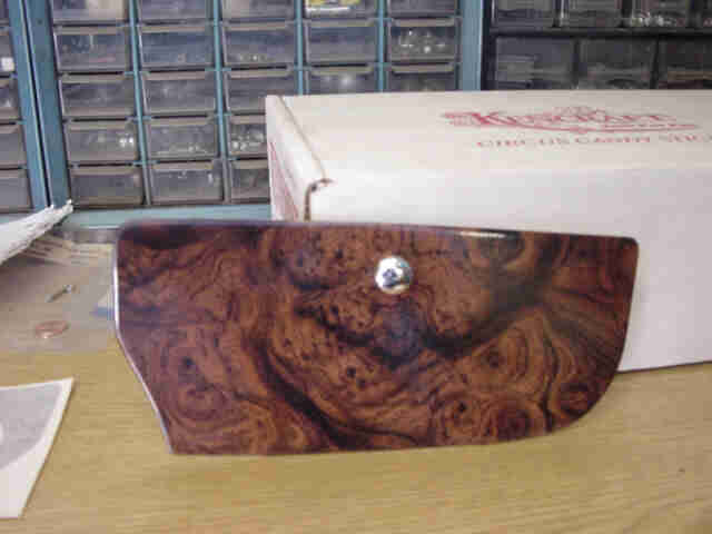 Woodgrained Glove Box Lid
