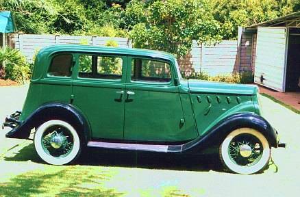 1935 Willys Sedan Model 77 - South Africa