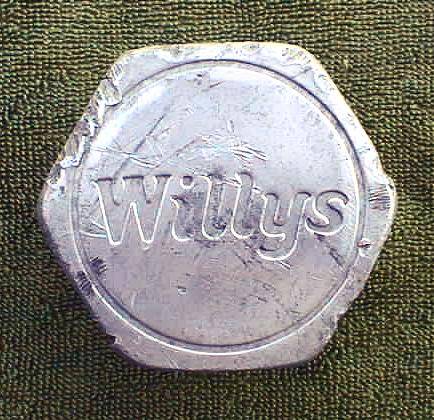 1930 - 1931 Willys C101 Truck Hubcap