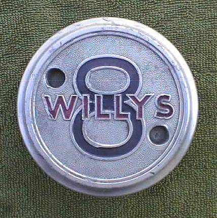 1930 Willys 8-80 Hubcap
