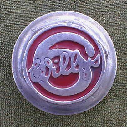 1917 - 1919 Willys 6 Model 89 Wood Wheel Hubcap