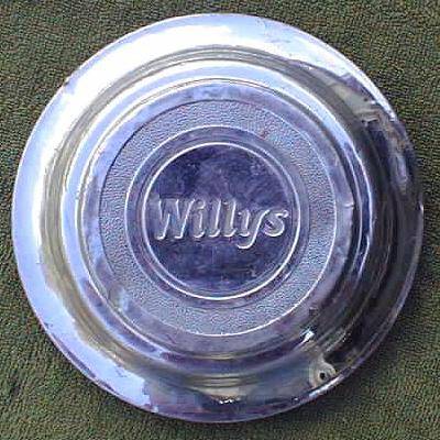 1930 Willys 98B Hubcap