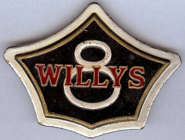 1932-1933 Willys 8-88, 8-88A Emblem