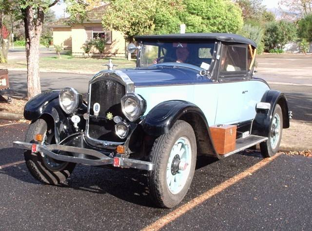 1926 Willys Knight Model 66 Roadster - Australia