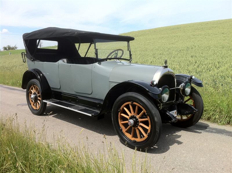 1917/18 Willys Knight Model 88-4 7 passenger Touring - Switzerland