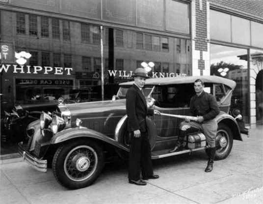 1930 Willys Knight Model 66B Plaidside Touring - America