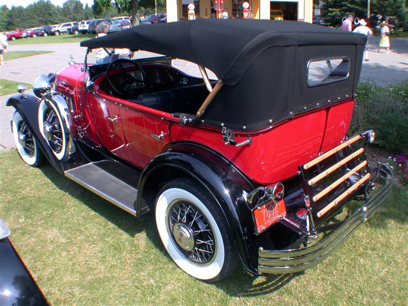 1930 Willys Knight Model 66B Plaidside Touring - America