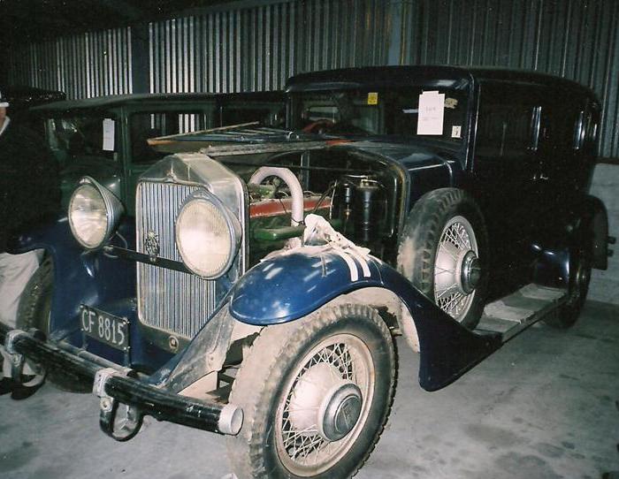 1930 Willys Knight Model 66B Sedan - New Zealand