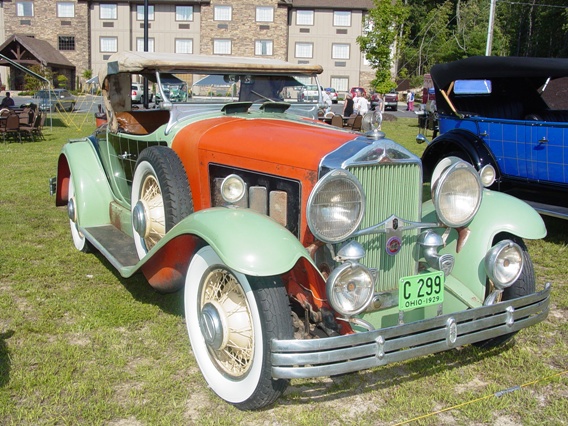 1929 Willys Knight Model 66B Plaidside Roadster - America